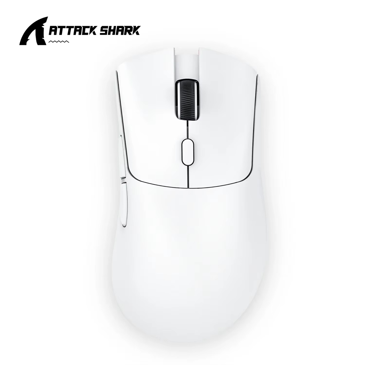 Мышка игровая беспроводная ATTACK SHARK R1 White (2000166) - фото 2 Мышка игровая беспроводная ATTACK SHARK R1 White (2000166) - фото 2