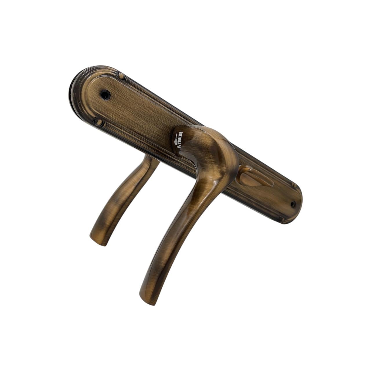 Ручки с защелкой Ozcanlar Onix Kol Mat/Oksit WC 72 мм (330096)