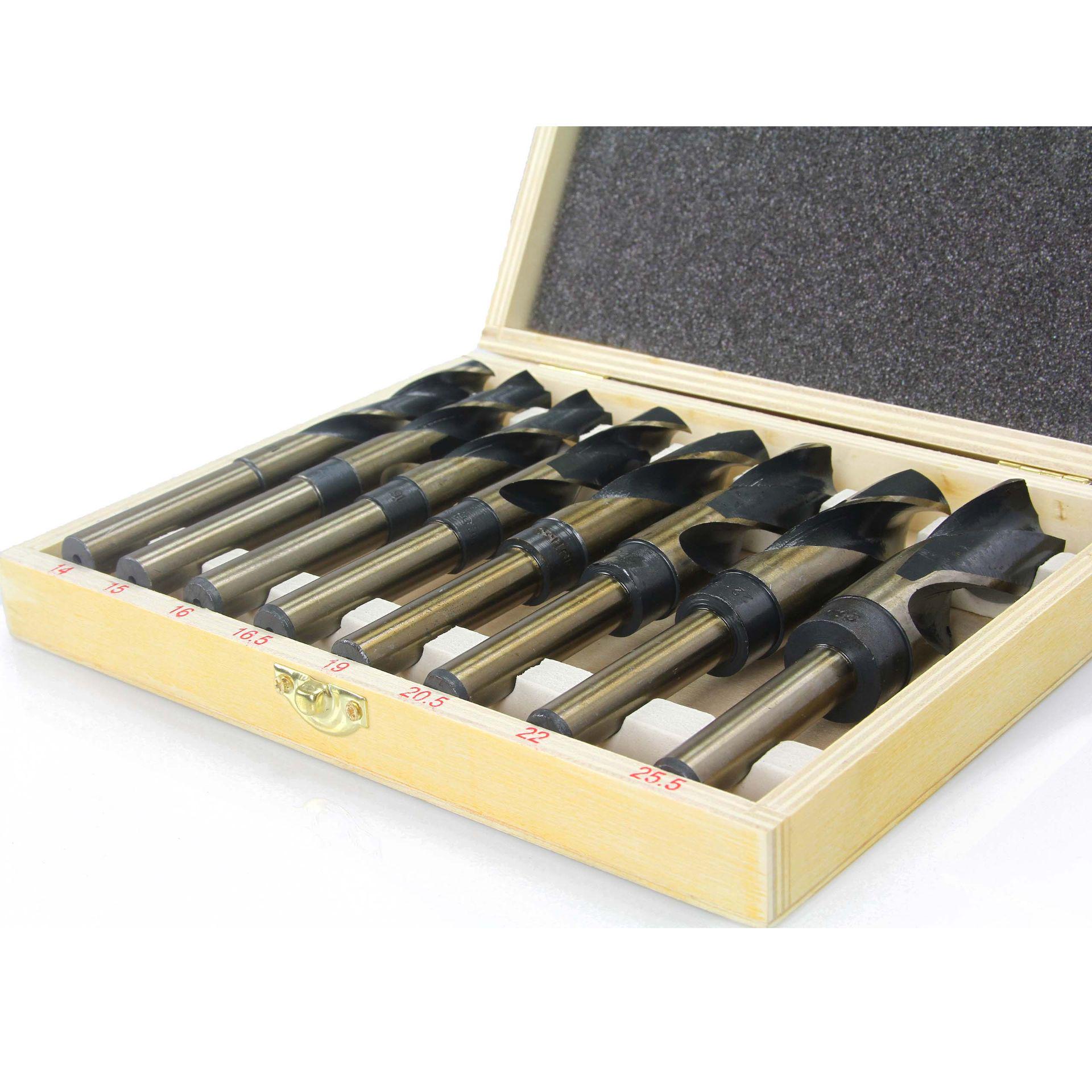 Набір свердл Mar-Pol M22302 HSS 14-25,5 мм 8 шт. (MPL_M22302) - фото 2 Набір свердл Mar-Pol M22302 HSS 14-25,5 мм 8 шт. (MPL_M22302) - фото 2