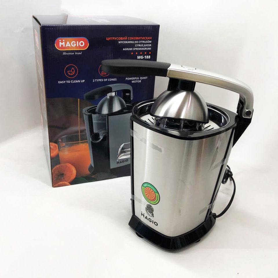 Соковыжималка для цитрусовых Magio MG-188, соковыжималка для яблок, соковыжималка для ягод - фото 7 Соковыжималка для цитрусовых Magio MG-188, соковыжималка для яблок, соковыжималка для ягод - фото 7