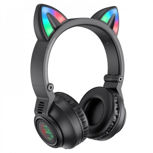 ᐉ Беспроводные наушники с кошачьими ушками Bluetooth BOROFONE BO18 Cat ...