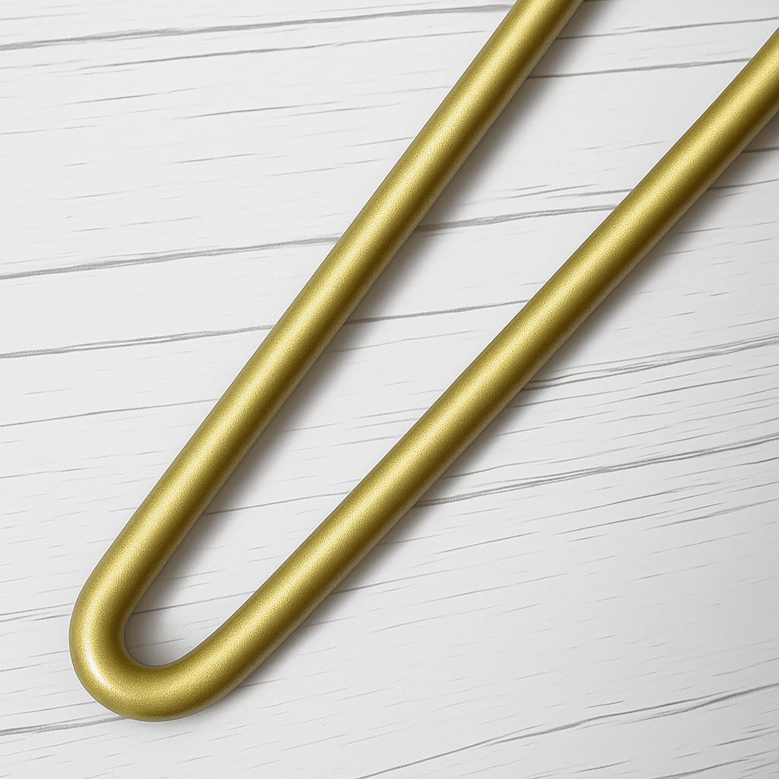 Ножка-шпилька для журнального стола двойная из металла 450 мм Золотой (1135) - фото 4 Ножка-шпилька для журнального стола двойная из металла 450 мм Золотой (1135) - фото 4