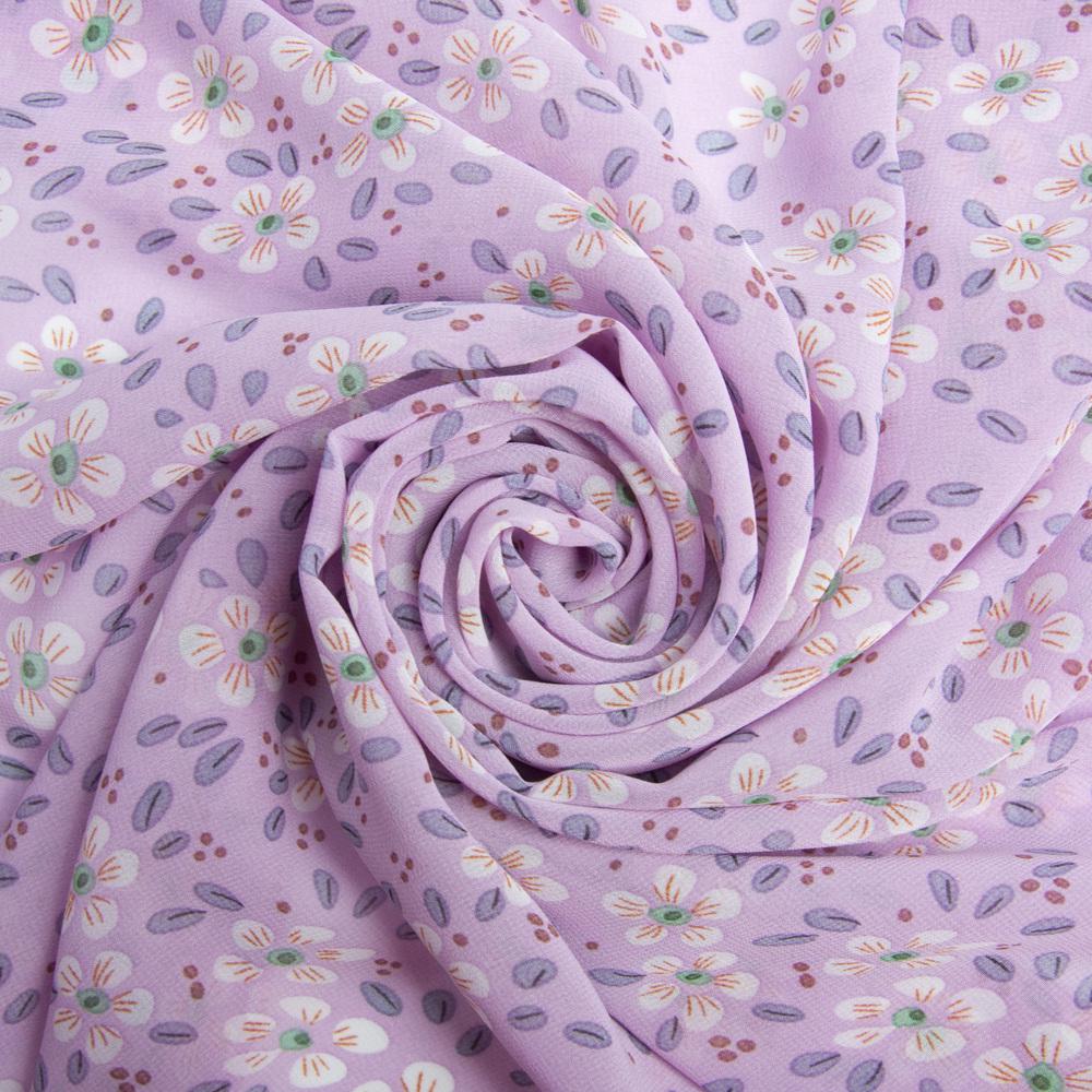 Тканина плательна шифон Марічка Бузок (24146)