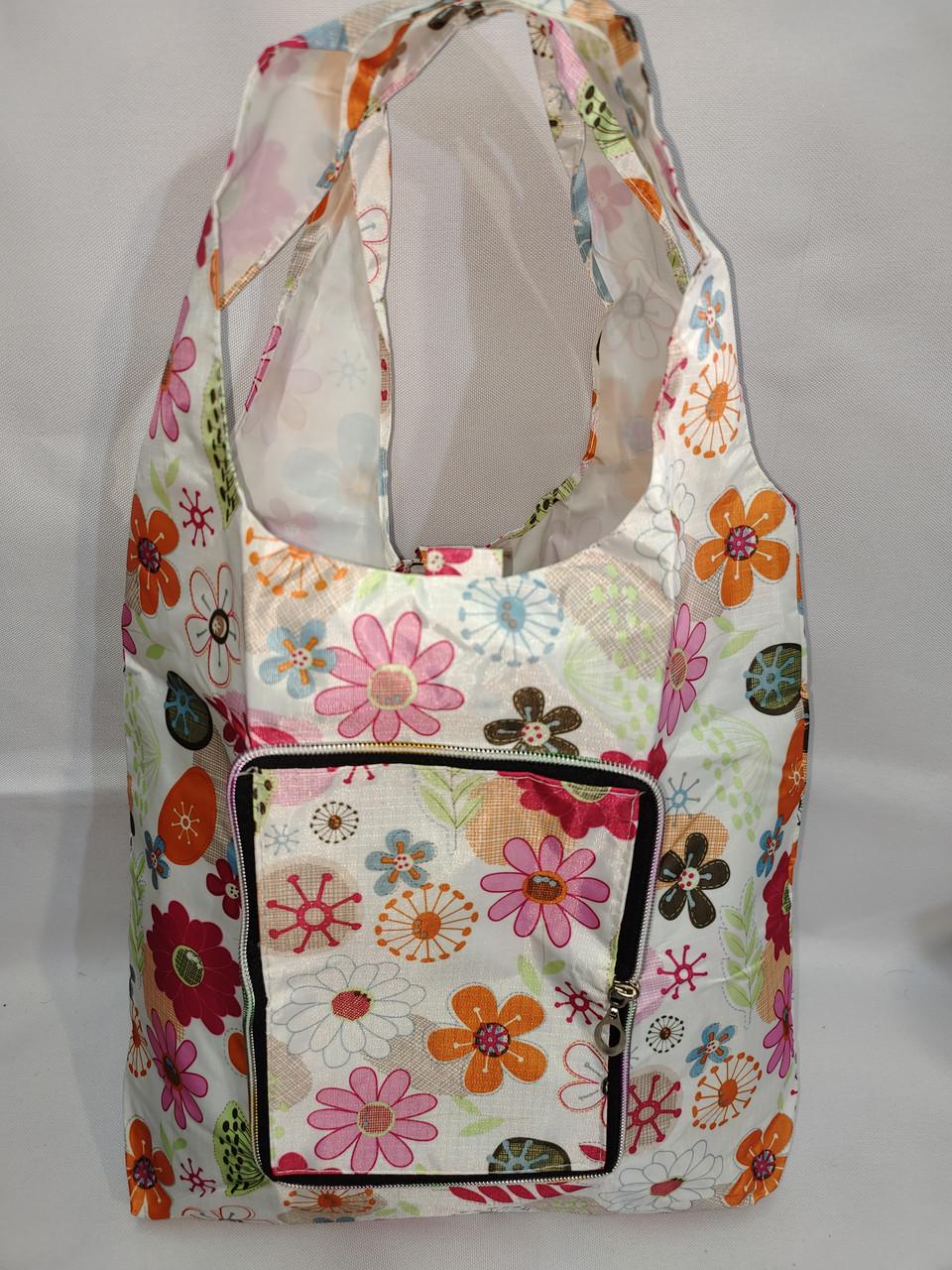 Сумка для супермаркетов складная H002-8 с пряжкой (DR016313)