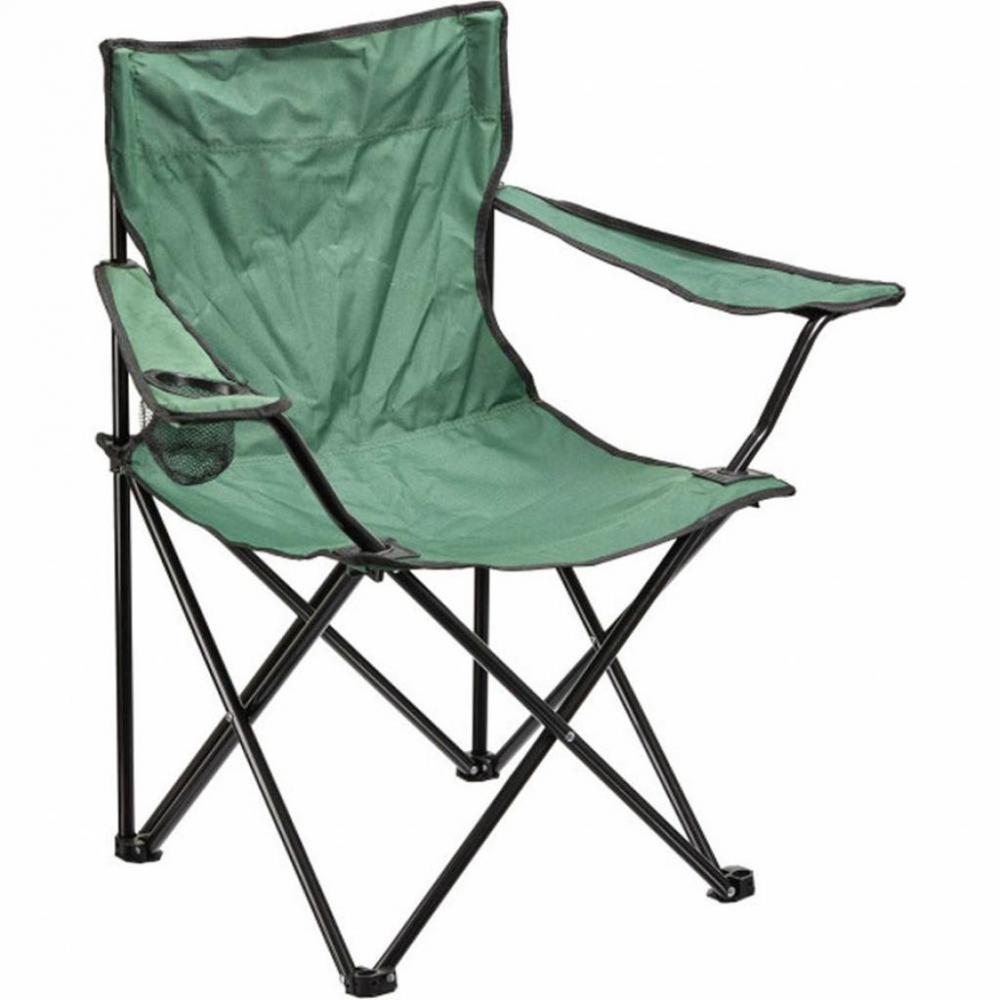 Стілець розкладний SKIF Outdoor Comfort зі сталевим каркасом та Oxford 600D 50х50х60 см Green (29-79-ZF-S002G) - фото 1