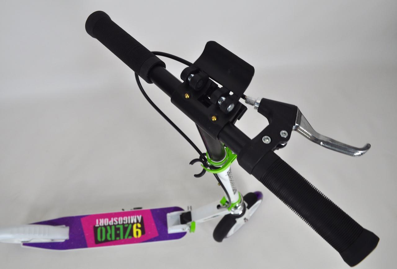 Самокат Amigo Sport Glider Super со светящимся колесом Белый (11322993) - фото 12