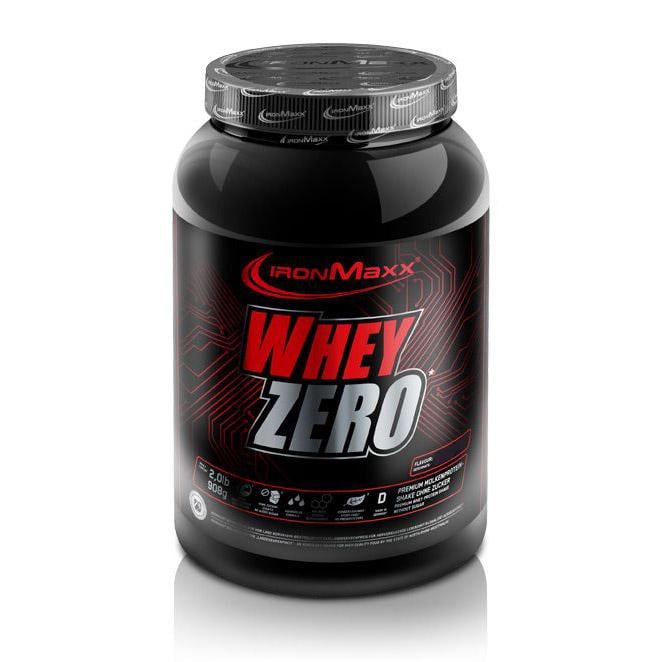 Протеин IronMaxx Whey Zero 908 г Клубника (3379V6391)