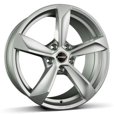 Диски на авто Borbet S R20 W9 PCD5x112 ET20 DIA66.6 Brilliant Silver