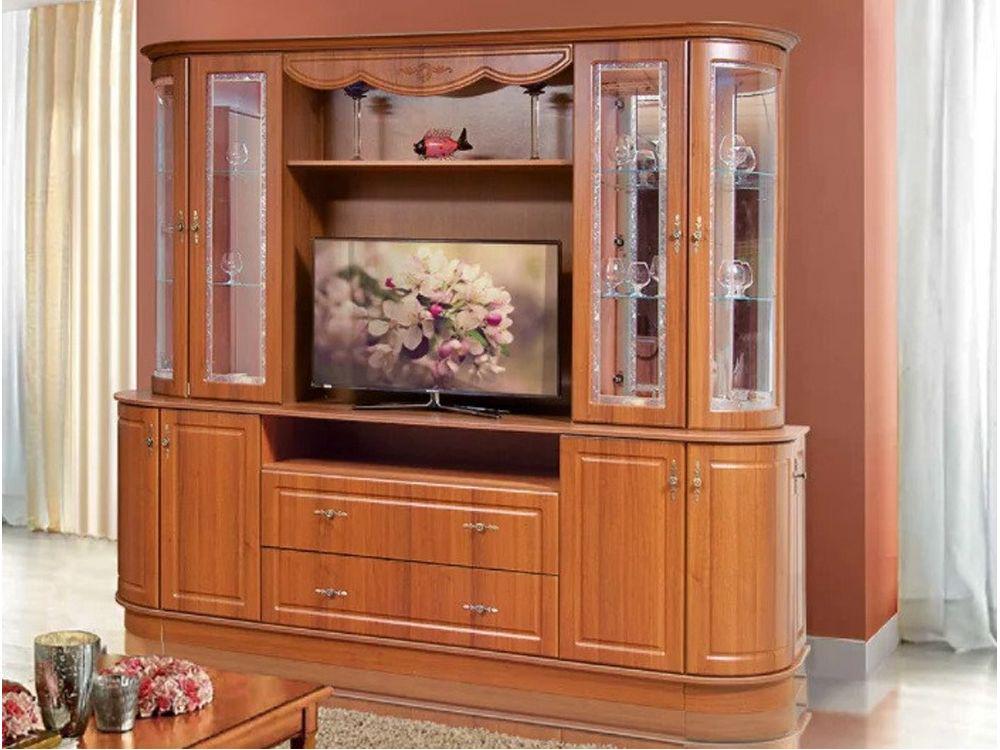 Тумба в гостиную Світ Меблів Цезарь 2 из ДСП/МДФ Орех Тумба в гостиную Світ Меблів Цезарь 2 из ДСП/МДФ Орех