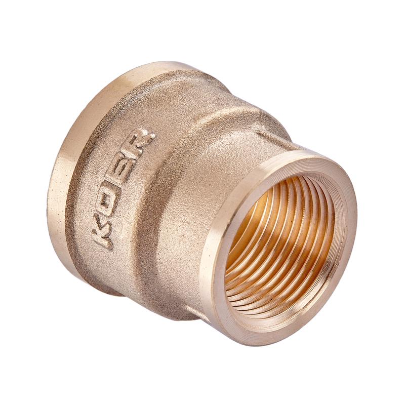 Муфта редукційна KOER KF.C0810.WN 1x3/4" внутрішня різьба латунна (OL-MX1499) Муфта редукційна KOER KF.C0810.WN 1x3/4" внутрішня різьба латунна (OL-MX1499)
