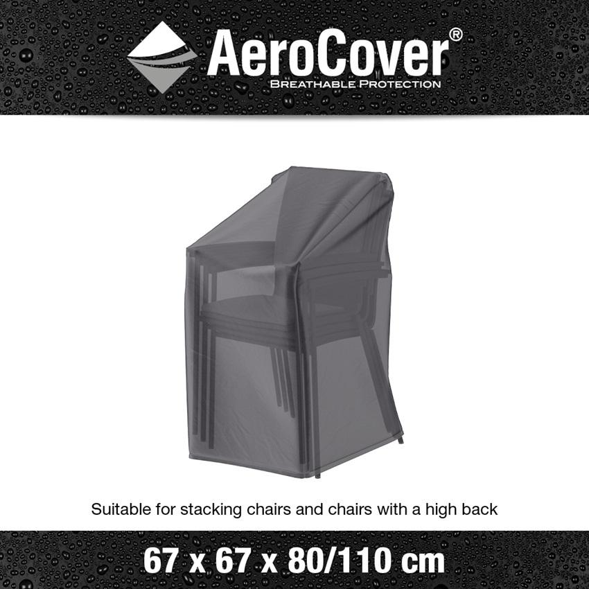 Чехол PLATINUM AeroCover на стек садовых стульев 670X670Xh80/110 см Серый (7962) - фото 3 Чехол PLATINUM AeroCover на стек садовых стульев 670X670Xh80/110 см Серый (7962) - фото 3