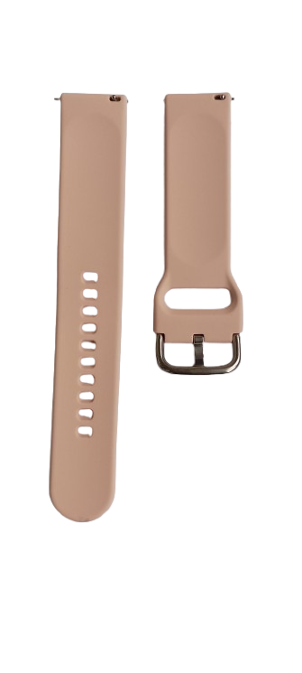 Ремешок для часов силиконовый 180х20 мм Pink sand (3191) - фото 2