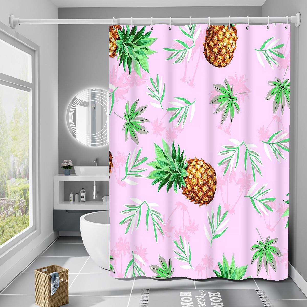 Шторка для ванной комнаты Bathlux водонепроницаемая с кольцами 180x180 см (1860120253)