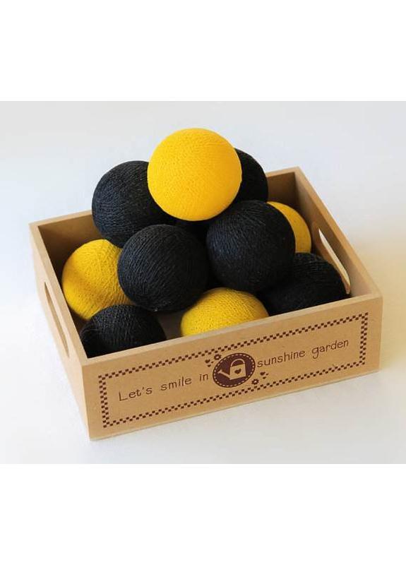 Гирлянда тайская CBL 20 шт. от батареек 2,5 м Black/Yellow (403294)