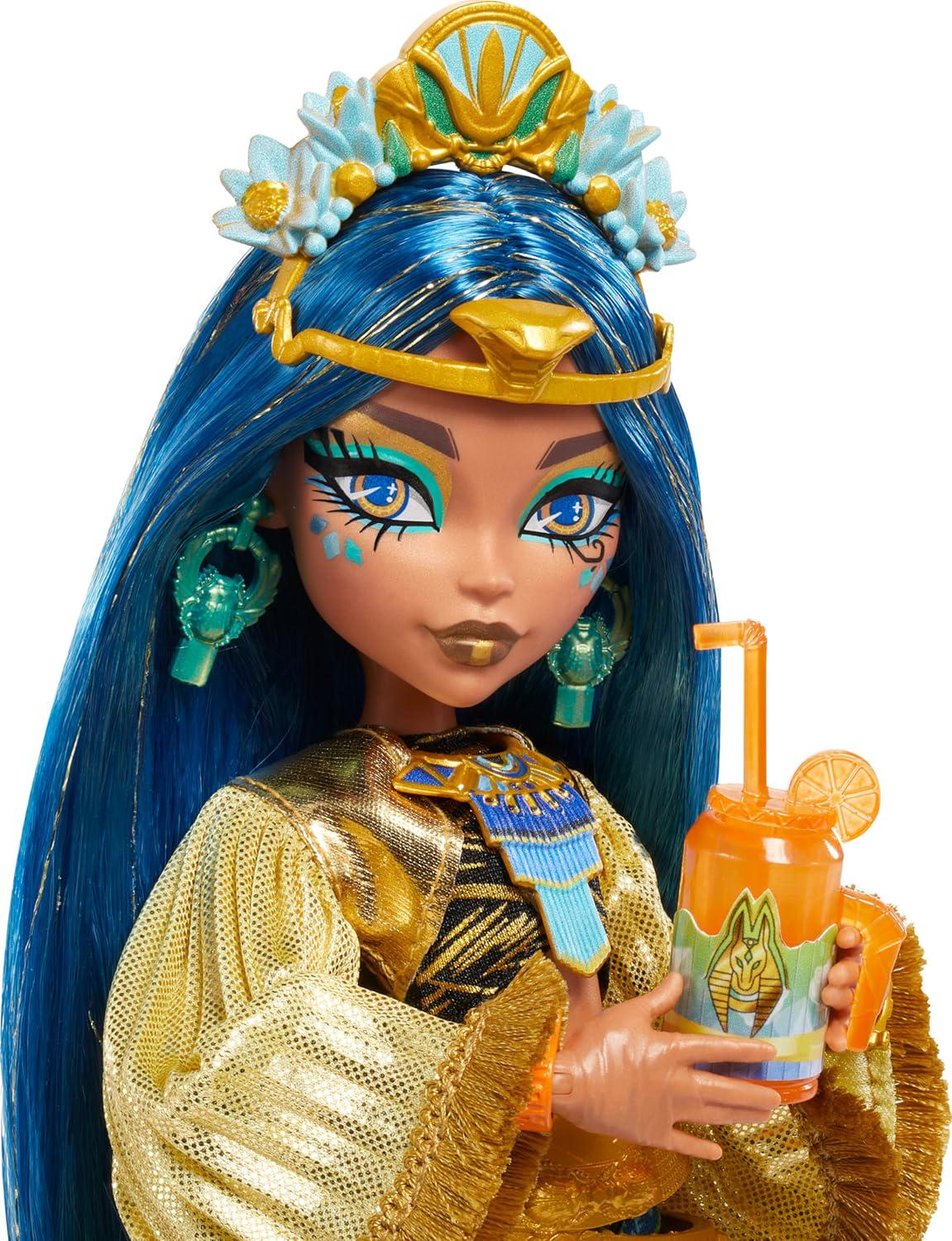 Лялька Monster High Mattel Cleo De Nile Monster Fest Doll - фото 4