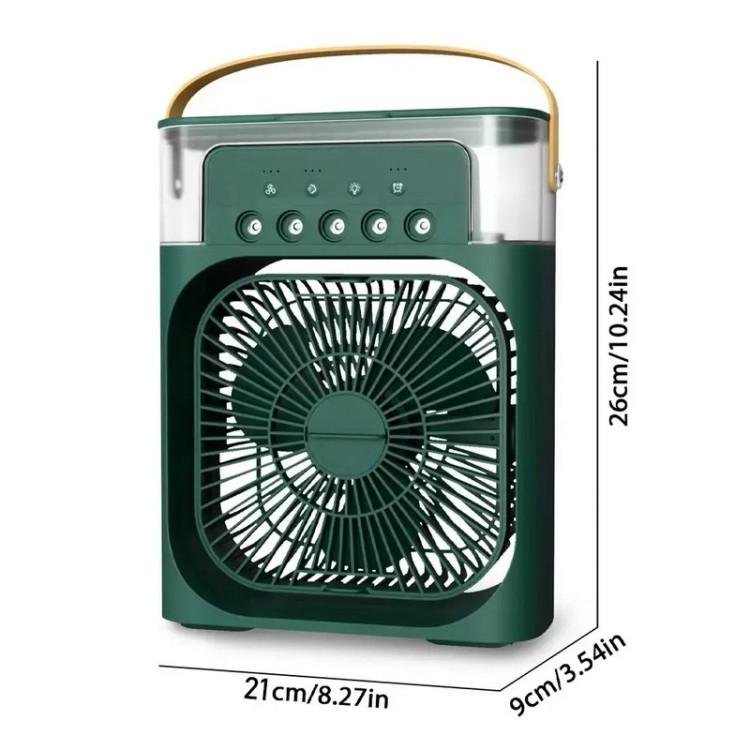 Вентилятор настільний Fan mini USB Green (212252141) - фото 4