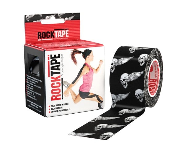 Кинезио тейп RockTape Design 5 см х 5 м Черный - фото 1