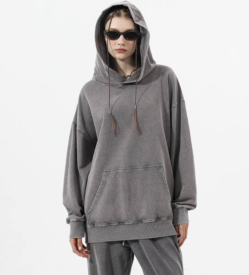 Худи с капюшоном унисекс S Светло-серый (02470775) - фото 2 Худи с капюшоном унисекс S Светло-серый (02470775) - фото 2