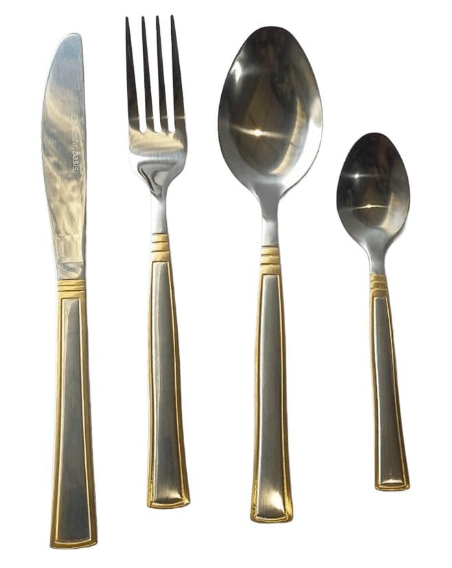 Набір приладів для сервірування Maestro Basic MR1523G 6 персон 24 предмети (2104618639)