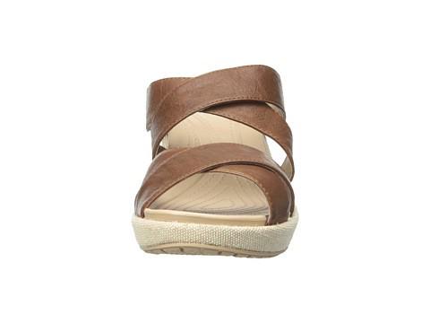 Босоножки Crocs A-Leigh Crisscross Wedge р. W10/EUR 41-42 Hazelnut (7184903) - фото 3