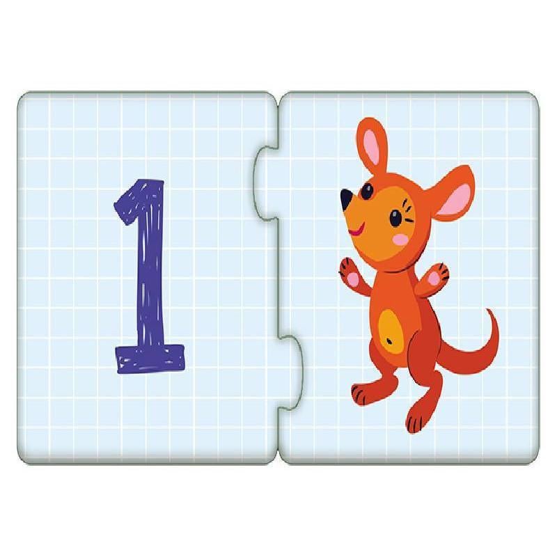 Пазли дитячі-половинки Вивчаємо цифри (1214011) - фото 2 Пазли дитячі-половинки Вивчаємо цифри (1214011) - фото 2