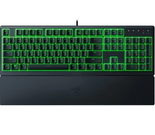 Клавіатура Razer Ornata V3 X UKR підсвічування RGB/USB/кабель 2 м Чорний (RZ03-04471900-R371)