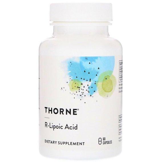 Альфа-липоевая кислота Thorne Research R-Lipoic Acid 60 капс.