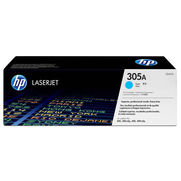 Картридж HP 305A для принтера Pro 300 M351a/M375nw/M451dn/M451dw/M451nw/MFP M475dn/MFP M475dw Cyan (CE411A)