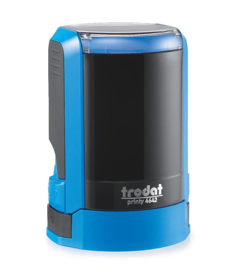 Оснащение для круглой печати Trodat Printy 4642 d 42 мм с колпачком Синий (4642 Синий) - фото 4