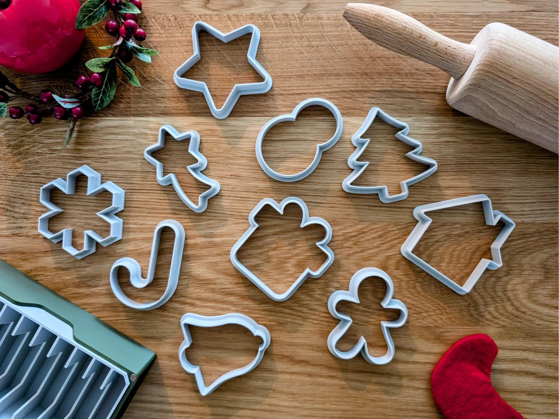 Набор форм для печенья Новогодний 10 шт.
