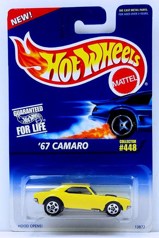 Игрушечная машинка Hot Wheels 67 Camaro 1996 №448 (13872)