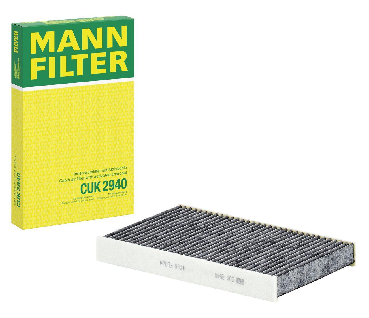 Фильтр салона воздушный Mann-Filter (CUK2940)