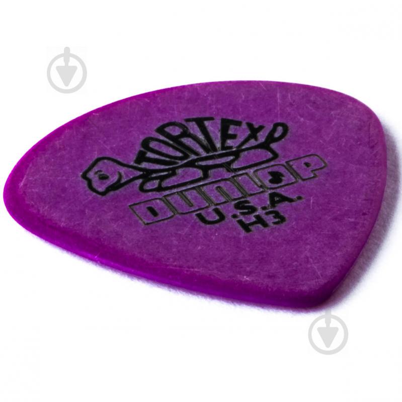 Медиатор Dunlop 4720-H3 Tortex Jazz III Guitar Pick H3 (1 шт.) - фото 2