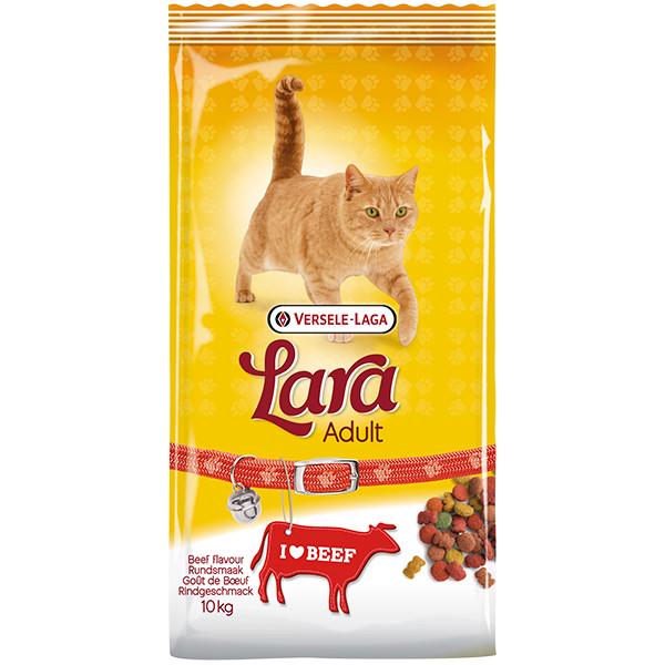 Корм сухий для котів Lara Beef flavour з яловичиною 10 кг (11236952)