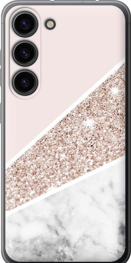 Чехол на Samsung Galaxy S23 Пастельный мрамор (4342u-2907-42517)
