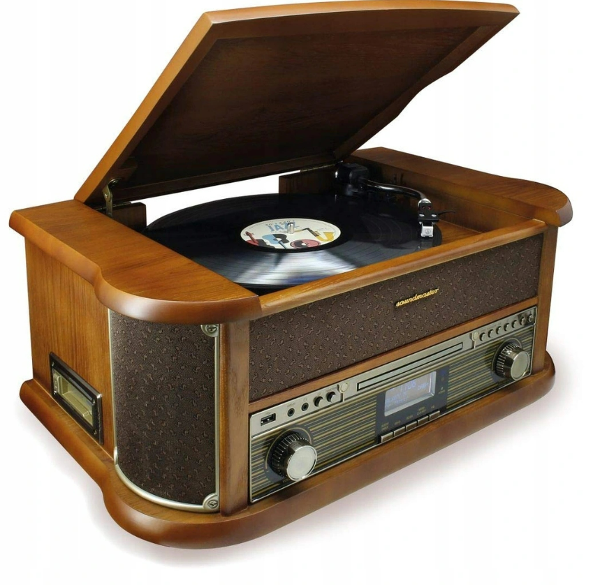 Музыкальный центр Soundmaster NR546BR Nostalgia Stereo DAB+/FM/USB/CD/AUX (12361184)