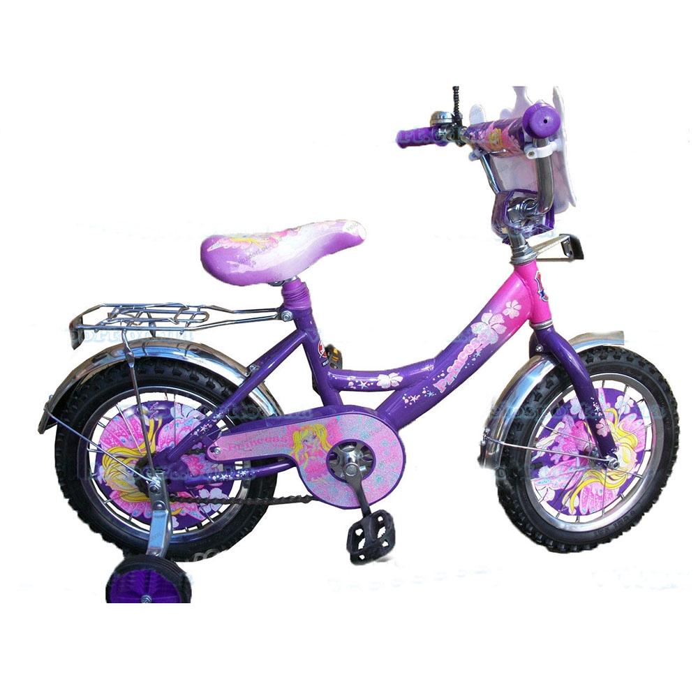 Велосипед Azimut Princess 14 2021 Фиолетовый (8880000026) - фото 1 Велосипед Azimut Princess 14 2021 Фиолетовый (8880000026) - фото 1