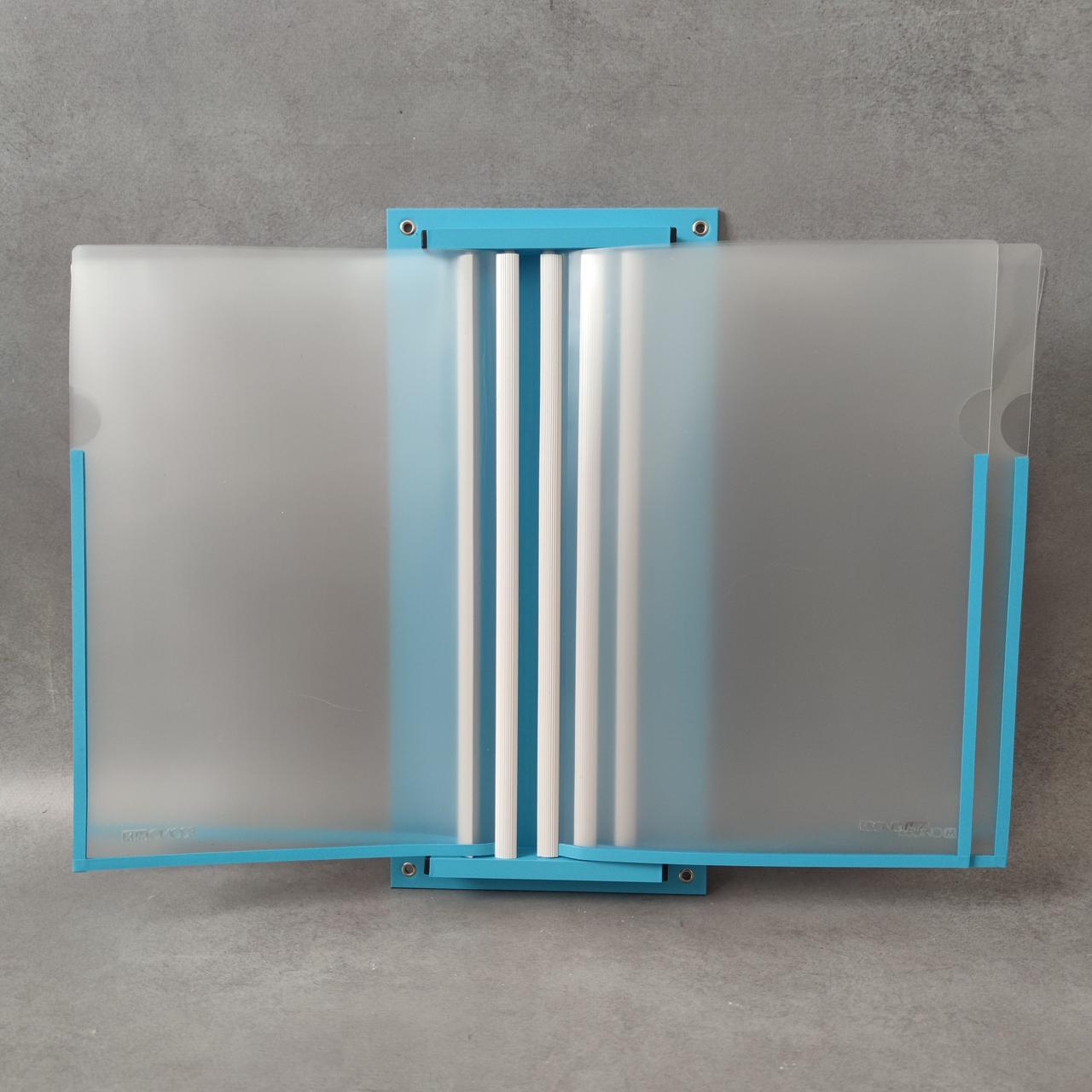 Стенд-книжка Економ на 5 кишень без заголовку Блакитний (1579876397)