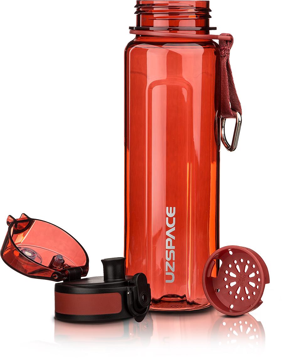 Пляшка для води UZSPACE U-type Sport Series 6018 500ml Red - фото 3