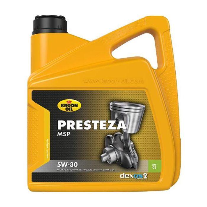Моторна олива PRESTEZA MSP 5W-30 4 л - фото 1
