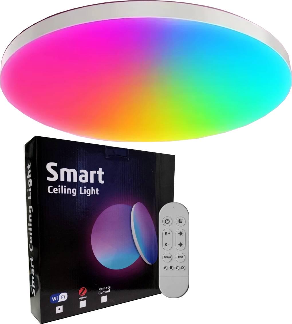 Світильник розумний стельовий RGB CCT Wi-Fi з пультом ДК 24W ø 290 мм (801794)