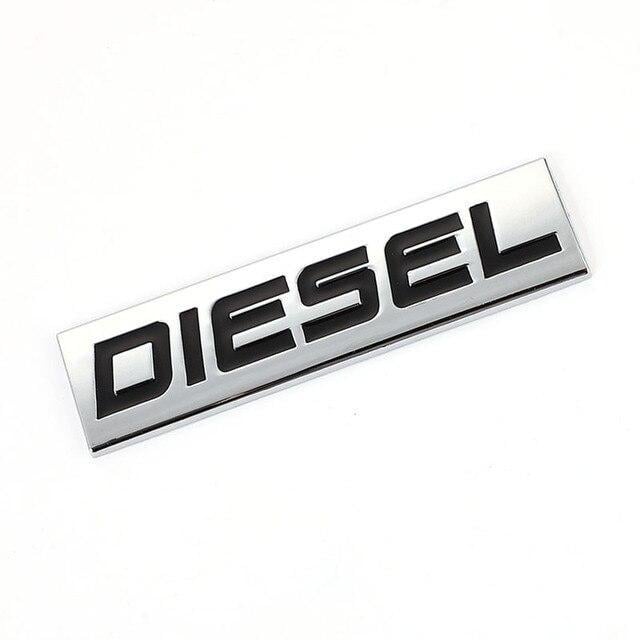 Эмблема Diesel Хром/Черный (1809593503)