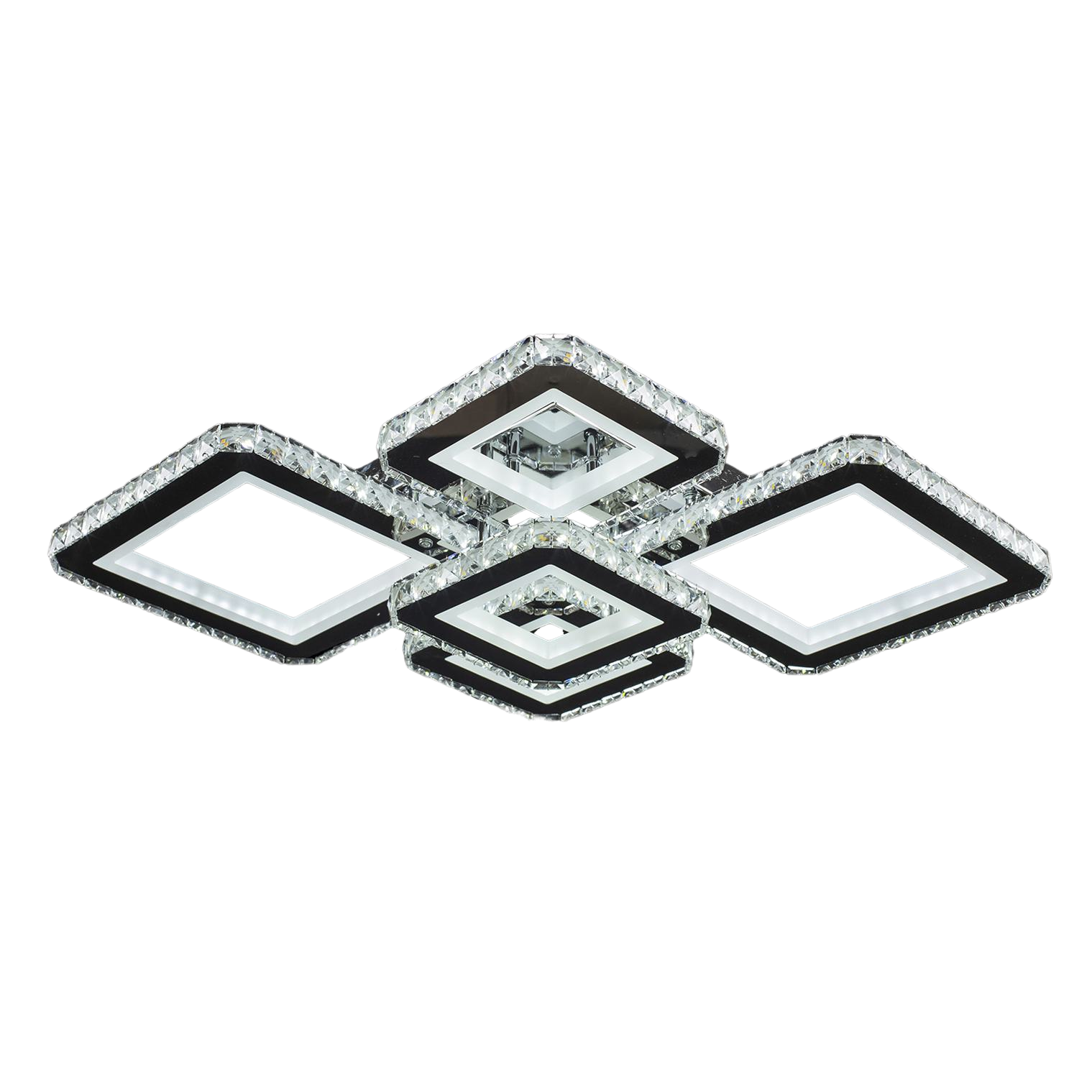 Люстра LED Свет 192W SY-19376/4 + 1 CR з пультом Хром