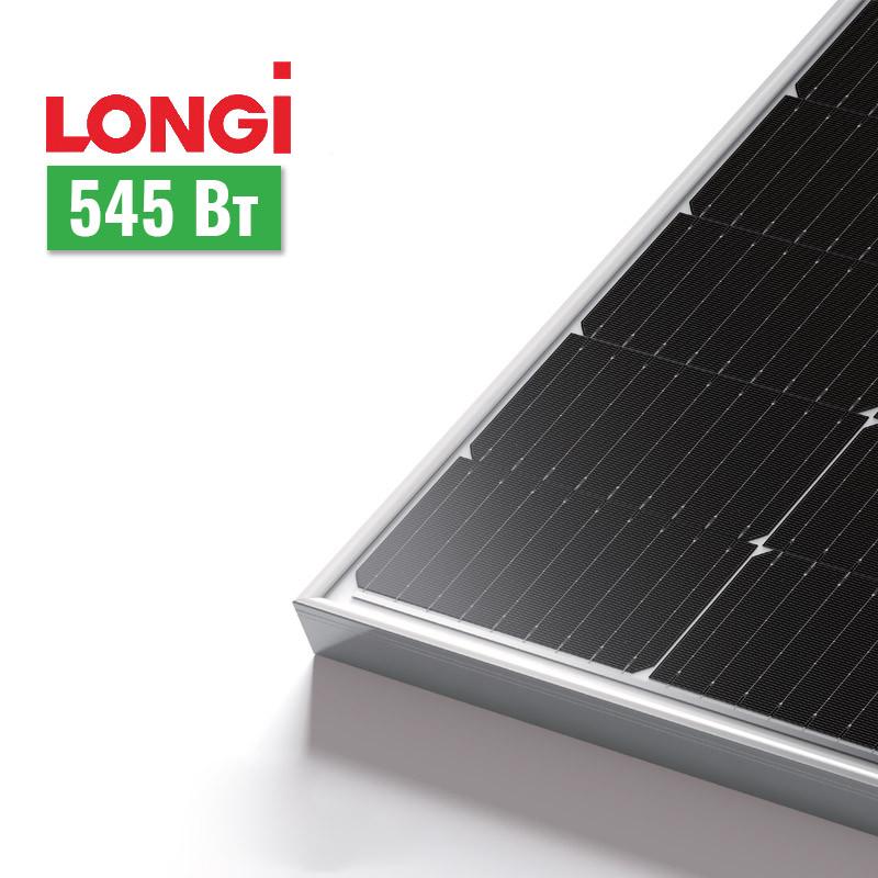 Батарея-панель сонячна Longi Solar модуль спліт-типу LR5-72HIH-545M монокристалічна моно 545 Вт - фото 3 Батарея-панель сонячна Longi Solar модуль спліт-типу LR5-72HIH-545M монокристалічна моно 545 Вт - фото 3