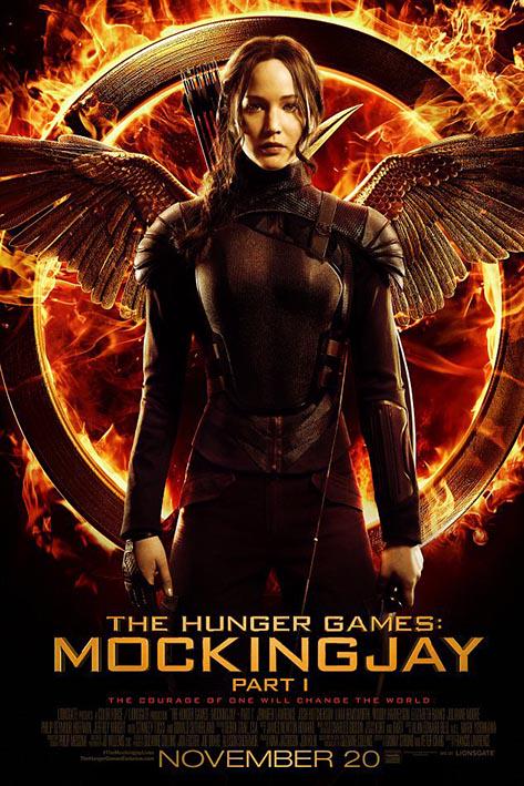 Постер плакат Голодные Игры/Hunger Games Mockingjay Katniss 61x91,5 см