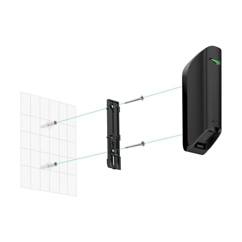 Панель крепежная Ajax SmartBracket для MotionProtectCurtain White (17356)