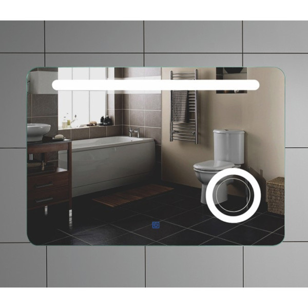 Дзеркало прямокутне для ванної кімнати Insana 143 з LED-підсвічуванням 100х70 см (А0047419)