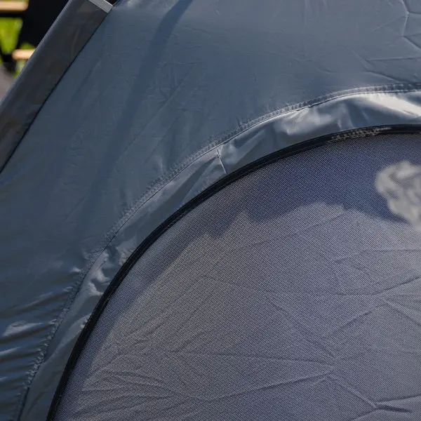 Палатка туристическая двухместная с автоматическим каркасом для походов и кемпинга 200х200х140 см Серый (147-107-LU-019G) - фото 10 Палатка туристическая двухместная с автоматическим каркасом для походов и кемпинга 200х200х140 см Серый (147-107-LU-019G) - фото 10