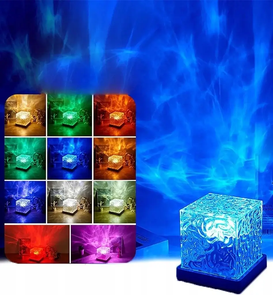 Настільний нічник проєктор з пультом RGB (21297204) - фото 10