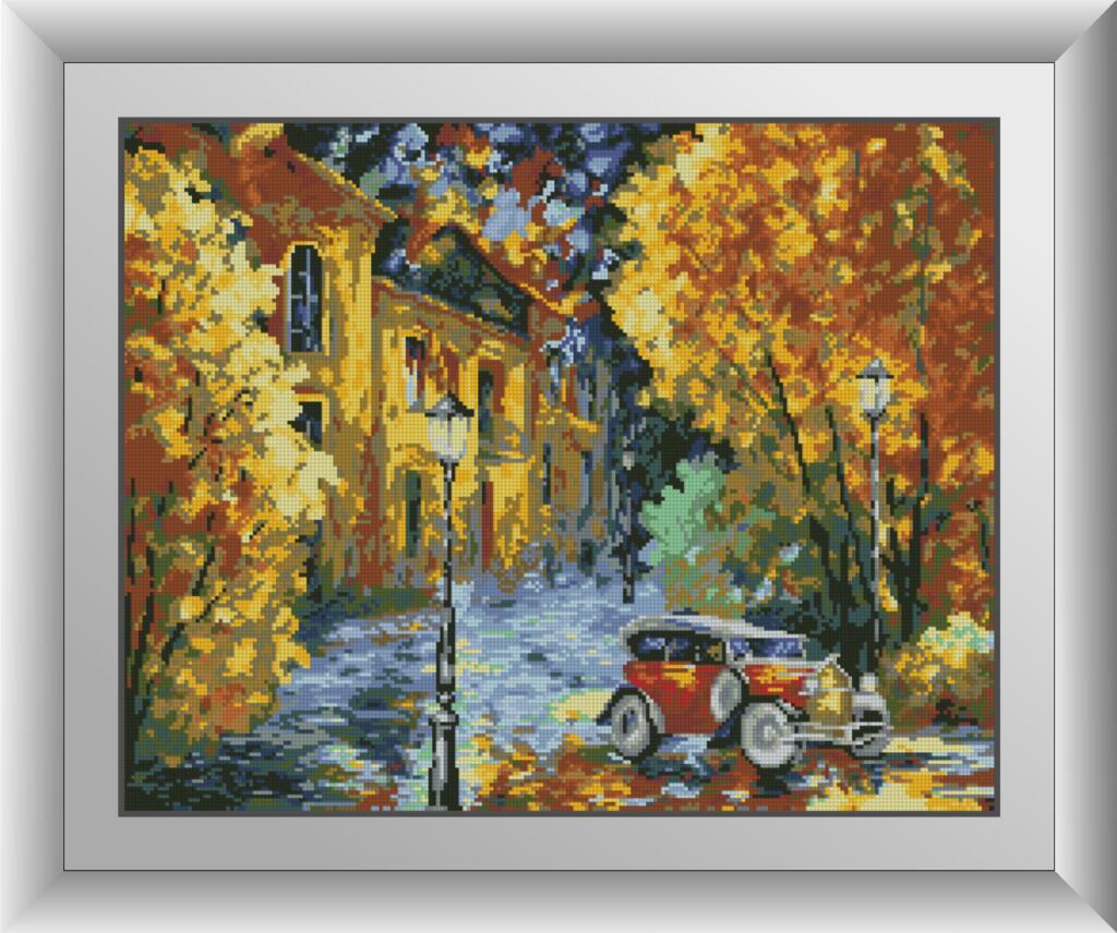Алмазная мозаика Dream Art Осенний марафон 45x57 см (DA.30106)